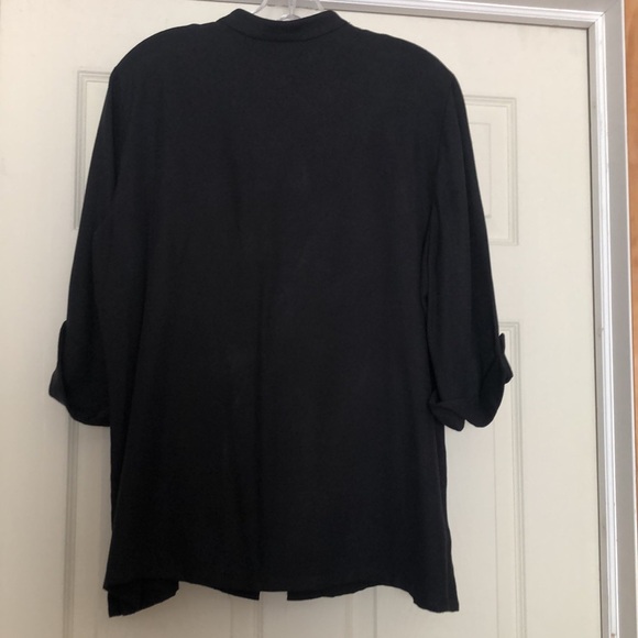 Lauren - Ralph Lauren Petite 100% Silk blouse Size P/L - Picture 6 of 8